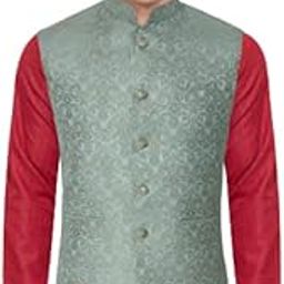 Printed Modi Jacket for Men (Blue)-83