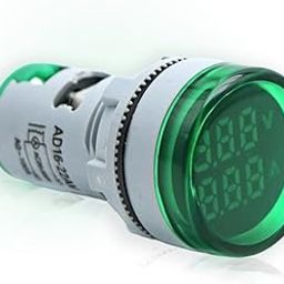 EZPHYSIKX AC AMMETER & VOLT METER 100V-300V 100A, 2 IN 1 PANEL VOLTMETER/AMMETER INDICATOR, VOLT AMPERE METER WITH SPLIT CORE CURRENT TRANSFORMER, MULTIFUNCTION - (GREEN - PACK OF 1)-image-42