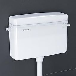 Plantex Polypropylene Toilet Flush Tank/Flush Tank for Toilet with 10 LTR Water Capacity/Side Lever Cistern for Bathroom - Pack of 1 (White)-picture-8