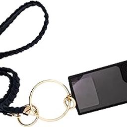 Sling Universal Phone Lanyard for Mobile Cases | Hand-Crafted | Secure & Stylish | Cross Body Strap (Black)-picture-30