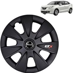 PRIGAN Wheel Cover for BALENO 15 Inch Matte Black Wheel Cap (Available in 12,13,14,15 Inch) (Set of 4 Pcs) (Press Fitting) Model- GTX Matte BLACK-15-image-21