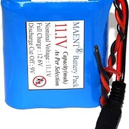 MAENT® 12V Li-ion 18650 Lithium ion Rechargeable Battery Pack 3S1P 11.1V 12.6V Battery Pack for GPS i Pod P sp/DVD/mp4 CCTV Camera DVR Backup Tablet PC Project Work Industrial Equipment (2000 Mah)-28