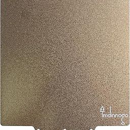 Imdinnogo 3D Printer Accessories 5M/ 5M Pro Double Sides Powder Coated Textured PEI Build Plate 235 x 235mm: Flexible Removable Heatbed Surface without Handle, Long Service Life-image-86