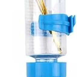 FABLOFT® 4xHanging Pet Automatic Water Feeder Parrot Hamster Cage Drinking Water Bottle Blue-image-68