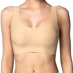 Comfort Revolution Seamless Bra Easy lite Full-Coverage Wirefree Everyday Bra with CloudSoft Comfort with Removable Pad. (in, Cup Band, A, Black)-picture-17