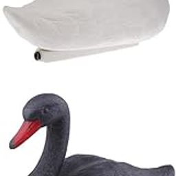 MERISHOPP 2pcs Floating Swan Outdoor Activity Decoys Garden Decors Yard Pest Scarer Scarecrow-image-79