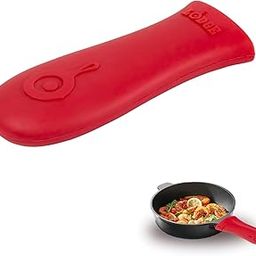 IN-IMAGINE Silicone Handle for Cast Iron Tawa, Silicone Grip for Cast Iron Tawa, Silicone Handle Grip Can Be Put Over The Pan Handle for Heat Insulation (Red)-image-56