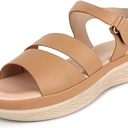Snug Steps Women Casual Double Strap Hook And Loop Sandals-image-38