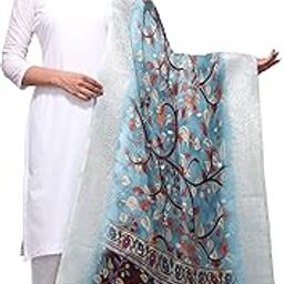 ™ Jacquard Banarasi Traditional Silk Dupatta for Women-picture-31