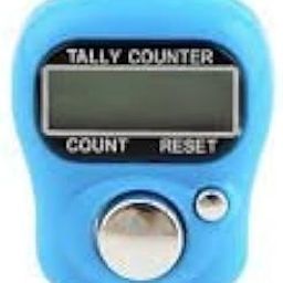 Kproxi Hand Finger Plastic Ring Tally Counter Digital Electronic Counter Electronic Head Count,Japa Counter (1 Pc - Color Assorted Multicolour)-picture-14