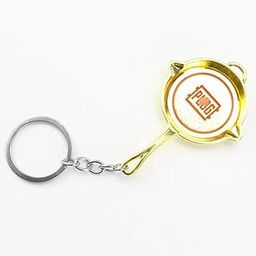 Premium PUBG Fry Pan Metal Keychain with Keyring (Pack of 1)-image-34