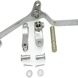 Standway Bike Gear Lever/Padal Lever/Gearlever/Padallever Chrome Suitable for Yamaha RX100-image-20