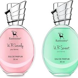 Ramsons - U R LOVELY & U R SWEET Eau De Parfum Combo Pack | 30 ML x 2 | Perfume For Women-1
