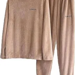 ukal Women's and Men's Winter Wool Nightwear Pajamas Sets Long Sleeve (28 Till 34)-picture-1