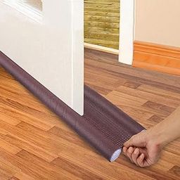 PVC Door Guard (39 Inches, Pack of 5) Gap Filler for Door Bottom Seal Strip - Sound-Proof, Reduce Noise, Energy Saving Door Stopper for Reduce Door Dust, Door Guard for Home(Brown)-image-43