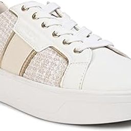 ONIRASEANA-IN112 Ladies White Overflow Flat Sneakers-2