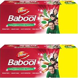 Dabur Babool Ayurvedic Toothpaste -700g (350g x 2, Pack of 2) | For Strong Teeth & Healthy Gums | Helps in Cavity Protection, Fresh Breathe | All Round Protection-image-49