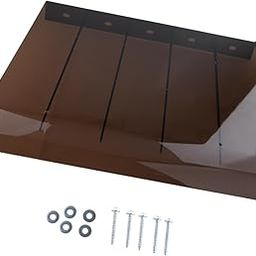 Window Door Awning Rain Shelter Front Door Canopy for Outdoor Terrace Garden 50cmx45cm|Home & Garden | Awnings & Canopies-image-18