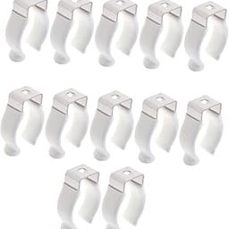 The STYLE SUTRA 12x Clips Holder Bracket for Integrated Tube Light Fixture LED Light Tube with Foot Wrap|Home & Garden | Lighting Parts & Accessories|12 Clips Holder Bracket-image-85