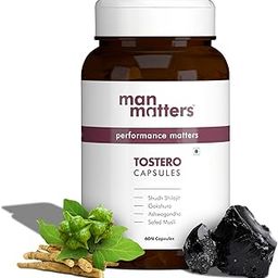 Man Matters Shilajit Ashwagandha, Gokshura, Safed Musli Capsules For Men | 60 Capsules | 20 Ayush-Approved Ayurvedic Herbs | Helps Maintain Overall Health-6