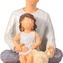 MERISHOPP Family Figurines Crafts Hand Painted Figures for Housewarming Decor pet The Dog|Home & Garden|Home D?©cor|Figurines-image-24