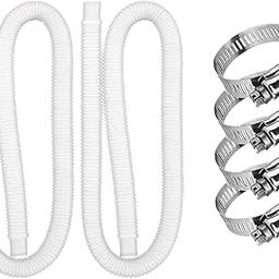 CALANDIS™ 2X Pool Connection Hoses 59 Inch 1.25 Diameter Premium PVC Replacement Hose White | Pool Equipment Parts & Accs | Pool Equipment & Parts | Pools & Spas | Yard, Garden & Outdoor Living-image-97