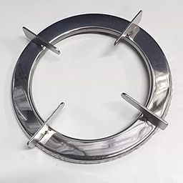 Gas Burner Stand Stainless Steel (18cm) 2 Pcs (Round Model)-image-14