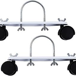 CLUB BOLLYWOOD® 1 Pair Electric Heating Oil Heater Support Holder Replace Parts Replacements Black Wheel | Home Improvement | Heating Cooling & Air |Home & Garden |2 Electric Heater Caster Bracket-picture-16