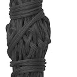 Enakshi (LABEL) Creations Slow Feed Hay Net Portable Hanging Mesh Bag for Full Day Feeding Stall Black 40inch-image-40