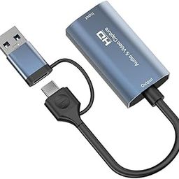 Etzin Video Capture Card, USB3.0 HDMI to USB C Audio Capture Card, 4K 1080P60 Capture with Type-C Adapter Devices for Gaming Live Streaming Video Recorder, Compatible with Windows Mac OS System etc.-14