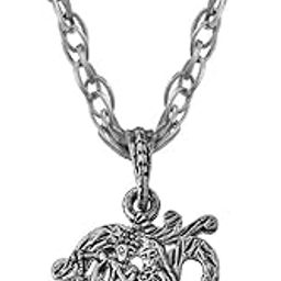 Religious Lord Shri Radha Krushna With Om Silver Zinc And Metal Pendant Necklace SPn20221019-picture-29