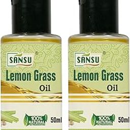 Sansu Lemon Grass Oil 50ml, (Pack of 2)-image-15