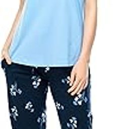 Women's Cotton Floral Printed Relaxed Night Suit Set Of Top & Pyjama 5310-picture-49
