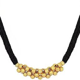 Fashions Maharashtrian tanmani Wedding Marathi Tushi Mangal sutra Tanmaniya Mani Mala Thushi Mangalsutra Necklace Set for Women-image-93