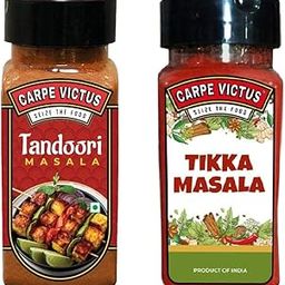 Carpe Victus Tandoori Masala & Tikka Masala Powder Combo, Multipurpose Indian Masalas for All Foods, Paneer, Gravy, Sabji Mix, Paneer Tikka Seasoning Sprinkler (Pack of 2, 100 gms each)-image-18
