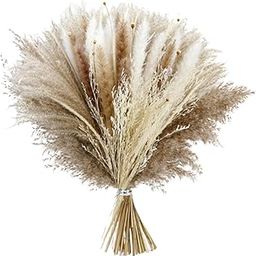 UJEAVETTE Natural Pampas Grass Bouquet Reed for Desk Photographing Flower Arrangements Style F-image-41