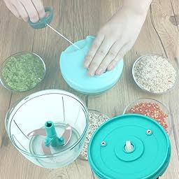 Kitchen Use 2 in 1 Manual Rope Chopper For Tomato Chopping-image-86