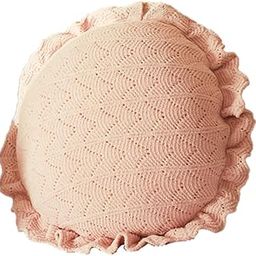 MERISHOPP®Round Throw Pillow Home Decor Floor Pillow for Living Room Dorm Dining Chair Pink|Home & Garden | Home Decor| Pillows-image-81