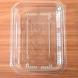 Hinged Pet - Rectangular Containers with lid I Transparent Reusable Air Tight Box I Containers for Kitchen Storage Serving Food delivery Home, Outdoor, Travel, Pack of 25 (500 ML),-image-17