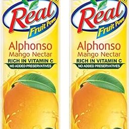 Real Fruit Juice, Alphonso Mango, 1L (Pack of 2)-3