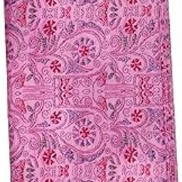 Pure Cotton jaipuri kantha Printed UN Stitched Kurta Material Fabric pants, dress For Women Width - 44-picture-31