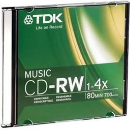 TDK Music 1X-4X 80-Min Digital-Audio CD-RW 10-Pak in Ultra-Slim Jewel Cases-image-29
