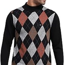 Mens Self Design Turtle Neck Full Sleeve Pullover (1243365TN)-image-48