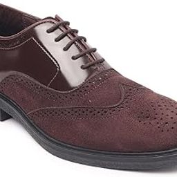 carlton london Men's Brogue Oxford Formal Shoes-picture-40