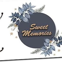 BP Design Solution Sweets memories Leaf Scrap Book Photo Album/Photo Dairy For Memories 20 Pages Size (8.5x6") inch-image-68