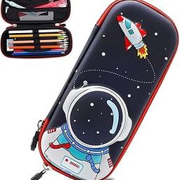 Okean® 3D Cover Eva Space Astronaut Theme Pencil Case Large Capacity Pencil Pouch Bag Organizer for Students Kids Stylish Pen Holder Pouch Stationery Box-image-80