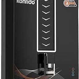 AQUA konfido ISI Mark cutting-edge Copper+ Eco Mineral RO technology | Multi Stage Filteration | Premium Black Color Water Purifier | Suitable For Borewell, Tanker & Muncipal Water |10 Liter-image-47