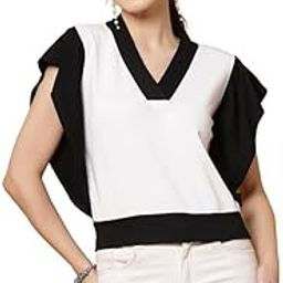 Women's Lycra Regular Fit Dyed Top-image-23