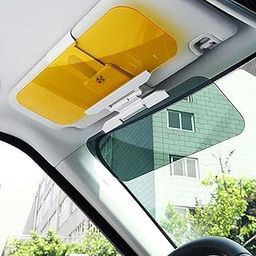 Car Sun Visor Extender Anti Glare Blocker HD Day Night Driving Visor Glare Sun Shield Tinted Lens Blocker Car Extender Visor Sunscreen Extendable Visor for Car Sun Windshield Glare Blocking Visor-26