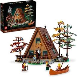 LEGO Ideas A-Frame Cabin 21338 Building Kit; Buildable Display Model for Adults; Gift for Nature Lovers-image-72